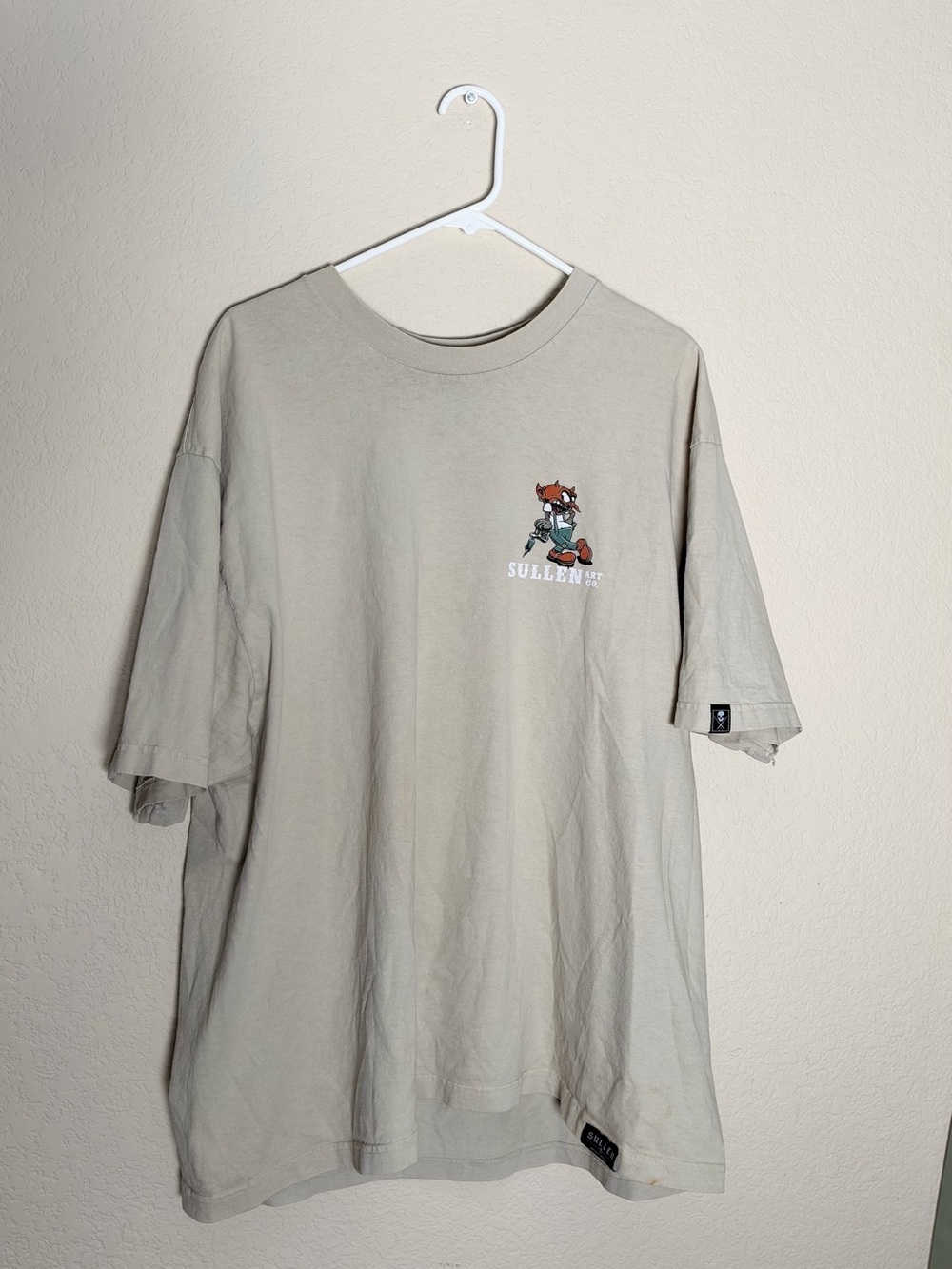 Sullen Men's Short Sleeve Crew Tee with Tattoo Graphic